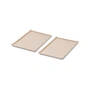 LIEWOOD - Weston lid for storage box, S, sandy (set of 2)