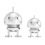 Hoptimist - Small Bumble , chrome (set of 2)