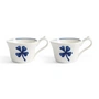 & klevering - Anouk Mug, cloverleaf, 100 ml, multicolored (set of 2)
