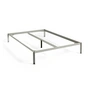 HAY - Connect Bed 140 x 200 cm for box spring mattress, warm grey