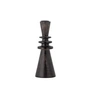 Bloomingville - Armel Candle holder, H 20 cm, black