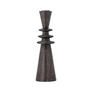 Bloomingville - Armel Candle holder, h 26 cm, black