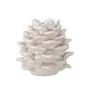 Bloomingville - Pine Candle holder, Ø 10.5 x H 10 cm, white