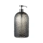 AYTM - Arura soap dispenser Ø 10.7 x H 20 cm, black / silver