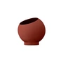 AYTM - Globe flower pot, Ø 17 x H 15.4 cm, ginger bread / ginger bread