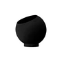 AYTM - Globe Flower pot, Ø 21 x H 18.8 cm, black / black