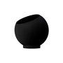 AYTM - Globe Flower pot, Ø 30 x H 26.6 cm, black / black