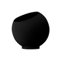 AYTM - Globe Flower pot, Ø 37 x H 32.2 cm, black / black