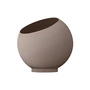 AYTM - Globe Flower pot, Ø 37 x H 32.2 cm, taupe / taupe