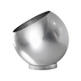 AYTM - Globe Flower pot, Ø 43 x H 37.4 cm, silver