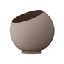 AYTM - Globe Flower pot, Ø 43 x H 37.4 cm, taupe / taupe
