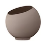 AYTM - Globe Flower pot, Ø 60 x H 50 cm, taupe / taupe
