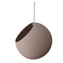 AYTM - Globe Hanging flower pot Ø 21 cm, taupe / taupe