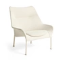 HAY - O2 Lounge Chair, eggshell / cream (lift) (felt glides)