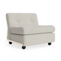 HAY - Amanta 1-seater sofa, cream beige / light gray ( HAY Story 102)