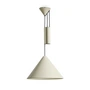 HAY - Compass Pendant light, height-adjustable, Ø 43 cm, oyster white