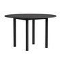 HAY - Annex Dining table Ø 120 cm, dark gray / charcoal