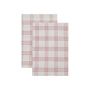 Nicolas Vahé - Chef Tea towels, 70 x 50 cm, red / white (set of 2)