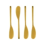Nicolas Vahé - Daily Butter knife, antique gold finish (set of 4)