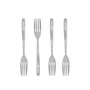 Nicolas Vahé - Cake Cake fork, antique silver finish (set of 4)