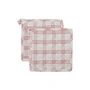 Nicolas Vahé - Chef Potholder, red (set of 2)