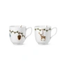 Kähler Design - Hammershøi Christmas 2020/2021 Mug with handle, 33 cl, white (set of 2)
