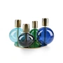Holmegaard - Bubble candle holder, 4-armed, Ø 17.5 cm, blue / green