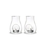 Holmegaard - Design with light Lantern H 11 cm, clear (set of 2)