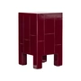 House Doctor - Brick Side table, H 50.5 cm, red