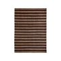 House Doctor - Block Rug, 230 x 160 cm, natural / brown