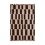 House Doctor - Graph Rug, 160 x 230 cm, nature / black