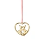 Rosendahl - Kissing Elves pendant H 6.5 cm, gold