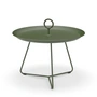 HOUE - EYELET Side table, Ø 57.5 cm, olive green