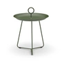 HOUE - EYELET Side table, Ø 45 cm, olive green