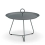 HOUE - EYELET Side table, Ø 57.5 cm, dark gray