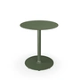 HOUE - Pico garden table, Ø 64 cm, round frame, olive green