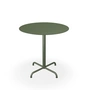 HOUE - Pico garden table, Ø 74 cm, 4-star frame, olive green