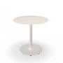 HOUE - Pico garden table, Ø 74 cm, round frame, muted white