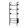 & Tradition - Rombe IF3 Shelf with cupboard unit, shelves walnut veneer / anthracite
