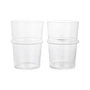 Ferm Living - Boya drinking glass, tall, 45 cl, clear (set of 2)