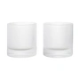 Ferm Living - Ripple drinking glass, clear (set of 2)