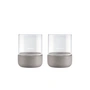 Blomus - Calma Lantern, Ø 7 cm, clear / satellit (set of 2)