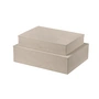 Blomus - Sahla storage boxes, indian tan (set of 2)