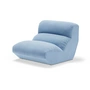 & Tradition - Hi Lo AV54 single module, armchair, blue (fabric Kvadrat Gentle 0733)