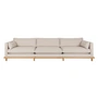 Zuiver - Blossom Sofa, 4.5-seater, oak / sand