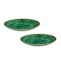 Serax - Verde Lanza Plate, Ø 27, green (set of 2)