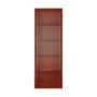 Ferm Living - Haze Wall cabinet, 35 x 100 cm, glass / oxide red