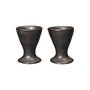 Ferm Living - Flow egg cup, black (set of 2)