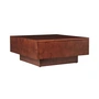 Ferm Living - Burl Coffee Table, with drawer, 70x 70 cm, dark stained