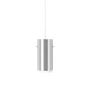 Moebe - Tube Pendant light, small / brushed aluminum